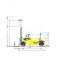 Hyster H36.00XMS 12 Dimenzije i veličina
