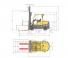 Hyster H4.0FT 5 Dimenzije i veličina