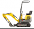 Električni rovokopač gusjeničar Wacker Neuson 803 dual power 