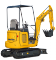 Mini bageri Komatsu PC18MR-3