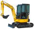 Mini bageri Komatsu PC26MR-3