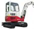 Mini bageri Takeuchi TB 138 FR