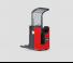 Paletni viličari Hodajući viličar Linde D12R 