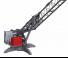 Toranj dizalice - Luffing Boom - Top-slewing TEREX CRANES CDK 100-16