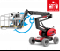 Zglobna podizna platforma Zglobna podizna platforma na kotačima Manitou 160 ATJ+ E