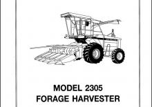 2WD krmni kombajni Ford-NH 2305 CP