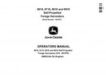 2WD krmni kombajni John Deere 6610
