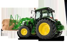 4WD traktori John Deere 6100 MC