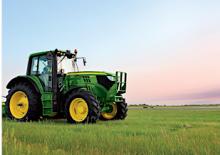 4WD traktori John Deere 6105 M