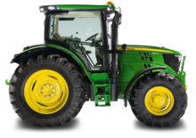 4WD traktori John Deere 6115 R