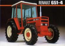 4WD traktori Renault 651-4