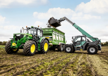 4WD traktori John Deere 6M 185