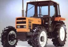 4WD traktori Renault 70-14 V A
