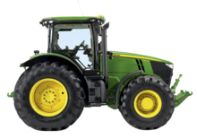 4WD traktori John Deere 7260 R