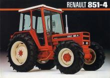 4WD traktori Renault 851-4