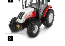 4WD traktori Steyr 9085 MT Profi