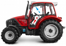 4WD traktori Lindner Geotrac 64 ep