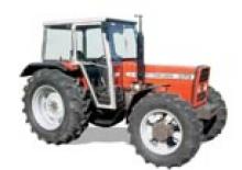 4WD traktori Massey Ferguson MF 353