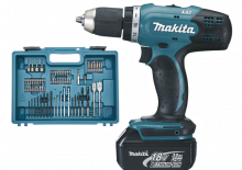 Akumulatorske bušilice i odvijači Makita DDF453SFX1