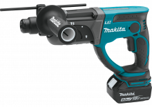 Akumulatorski rotacijski čekići SDS Makita DHR202RTJ