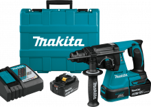 Akumulatorski rotacijski čekići SDS Makita XRH01T