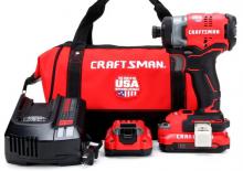 Akumulatorski udarni izvijači i ključevi Craftsman CMCF820D2 