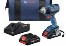 Akumulatorski udarni izvijači i ključevi Bosch GDS 18V-221B25
