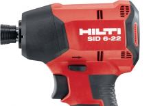 Akumulatorski udarni izvijači i ključevi Hilti SID 6-22
