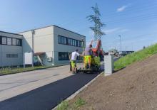 Asfaltni finišeri na kotačima Ammann AFW 150-2