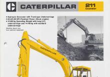 Bageri gusjeničari Caterpillar 211