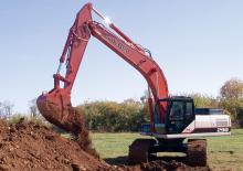 Bageri gusjeničari Link-Belt 290 LX Road Builder