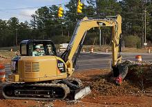 Bageri gusjeničari Caterpillar 308E2 CR