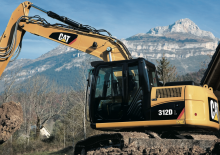 Bageri gusjeničari Caterpillar 312D L