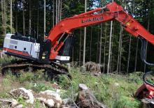 Bageri gusjeničari Link-Belt 3240 PH 