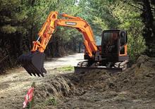 Bageri gusjeničari Doosan DX 80 R 3