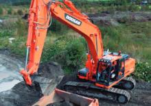 Bageri gusjeničari Doosan DX340LC-3
