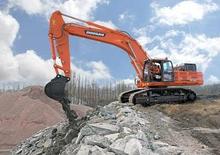 Bageri gusjeničari Doosan DX490NLC-3