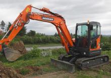 Bageri gusjeničari Doosan DX62R-3