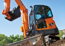 Bageri gusjeničari Doosan DX63-3