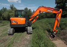 Bageri gusjeničari Doosan DX85R-3