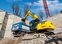 Bageri gusjeničari New Holland E 195 LC