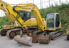 Bageri gusjeničari New Holland E80