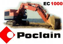 Bageri gusjeničari Case Poclain EC 1000
