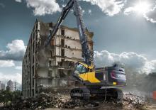 Bageri gusjeničari Volvo EC480E HR