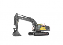 Bageri gusjeničari Volvo EC500 Hybrid