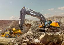 Bageri gusjeničari Volvo EC750E