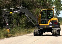 Bageri gusjeničari Volvo ECR88R
