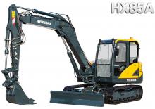 Bageri gusjeničari Hyundai HX85A