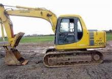 Bageri gusjeničari Komatsu PC100L