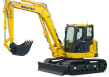 Bageri gusjeničari Komatsu PC118MR-8